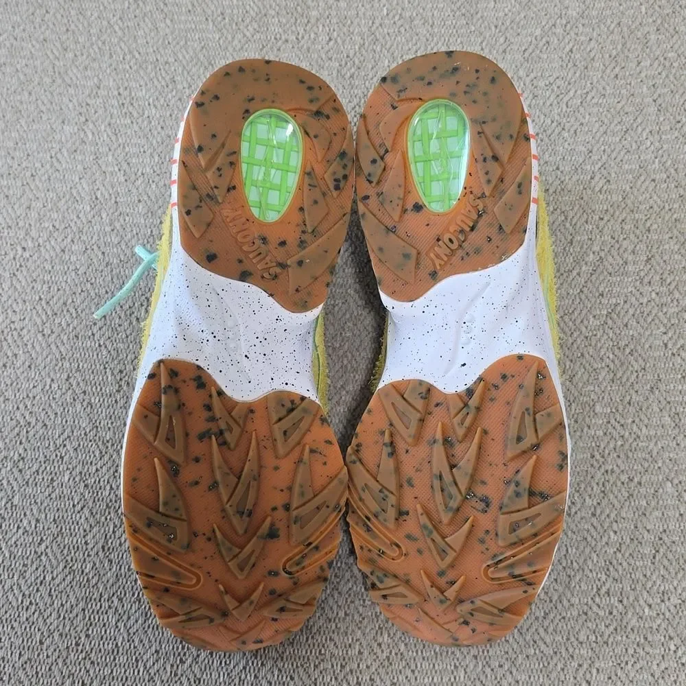 Saucony 3D Grid Hurricane Trailian Colorful Unisex Sneaker Shoes-Size 9.5
